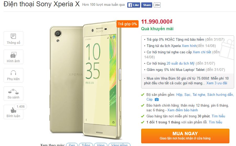 diemtin Tổng hợp tuần: Xperia X giảm giá lần 2, Lumia 2020 và 650 XL xuất hiện ảnh thực tế