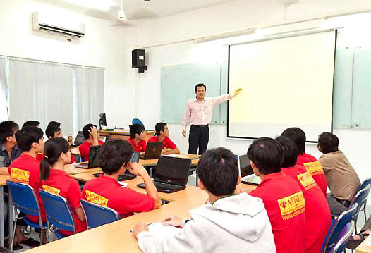 Một lớp đào tạo tại trung tâm Athena