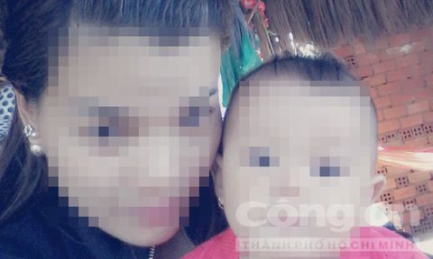 Chị Lan cùng con nhỏ