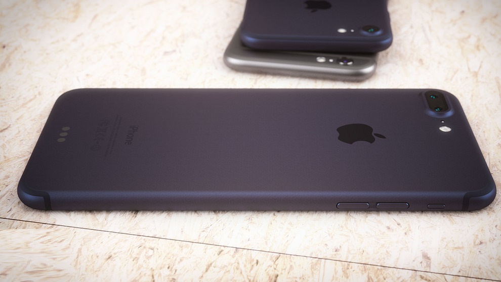 Lần đầu tiên iPhone 7 Plus màu xanh được xác nhận, có 4 màu tất cả