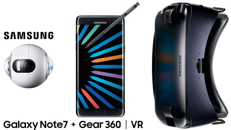 Samsung Galaxy Note 7 và camera 360, kính VR ra mắt tháng 8 2016