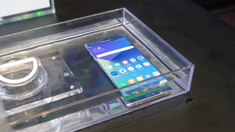 Tính năng chống nước trên Samsung Galaxy Note 7