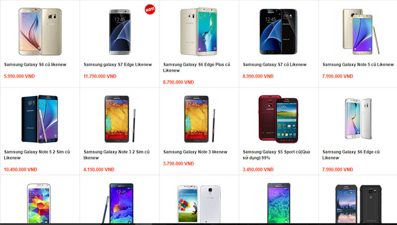 samsung cũ samsung cũ