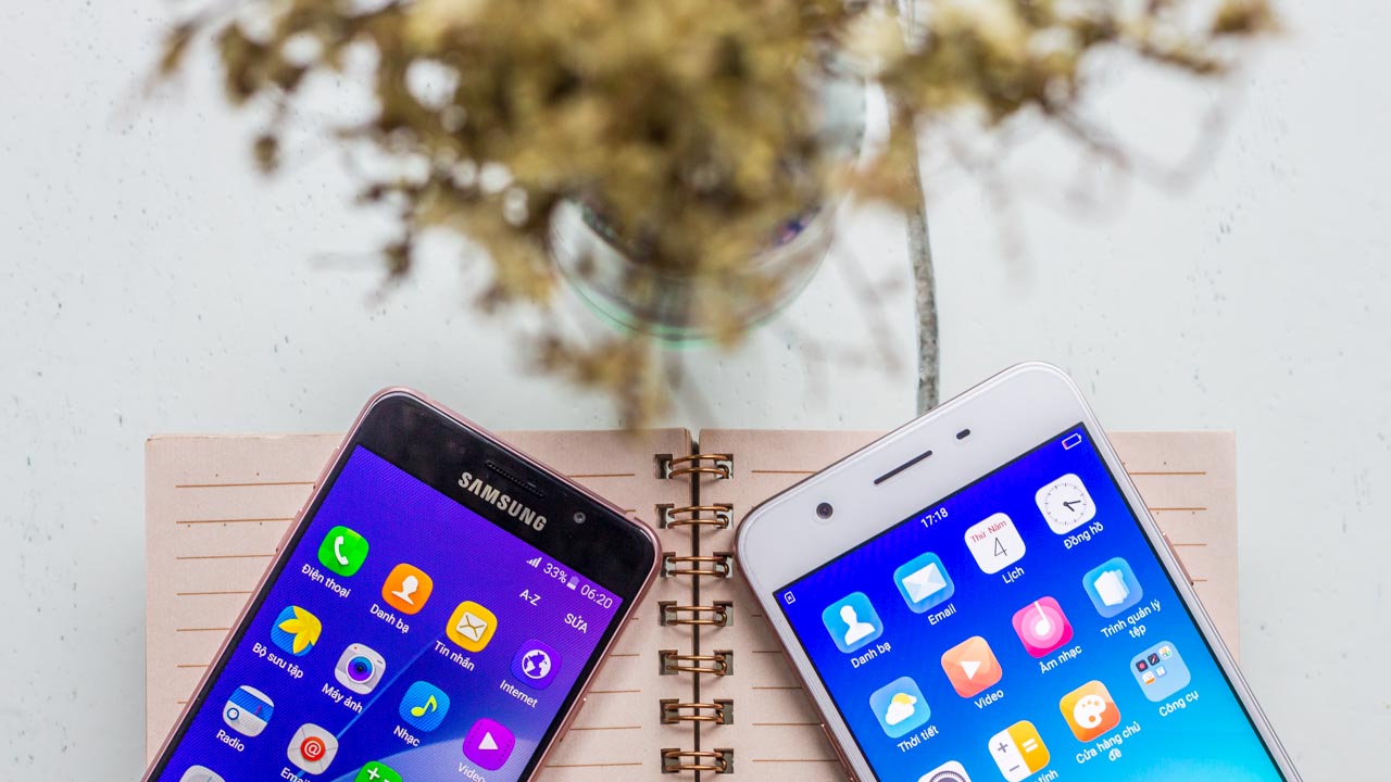 Galaxy A3 2016 - OPPO F1s