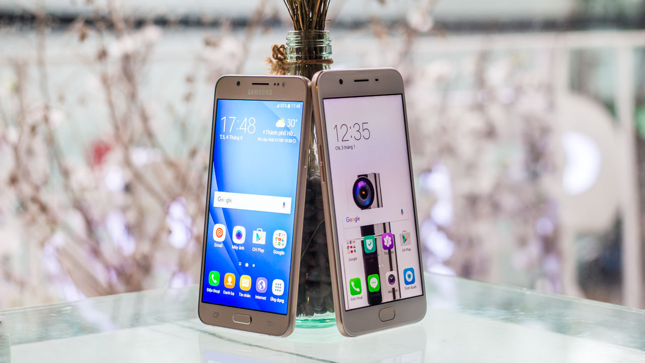Trong Tầm Giá 6 Triệu, Chọn Oppo F1S Hay Galaxy J7 2016?
