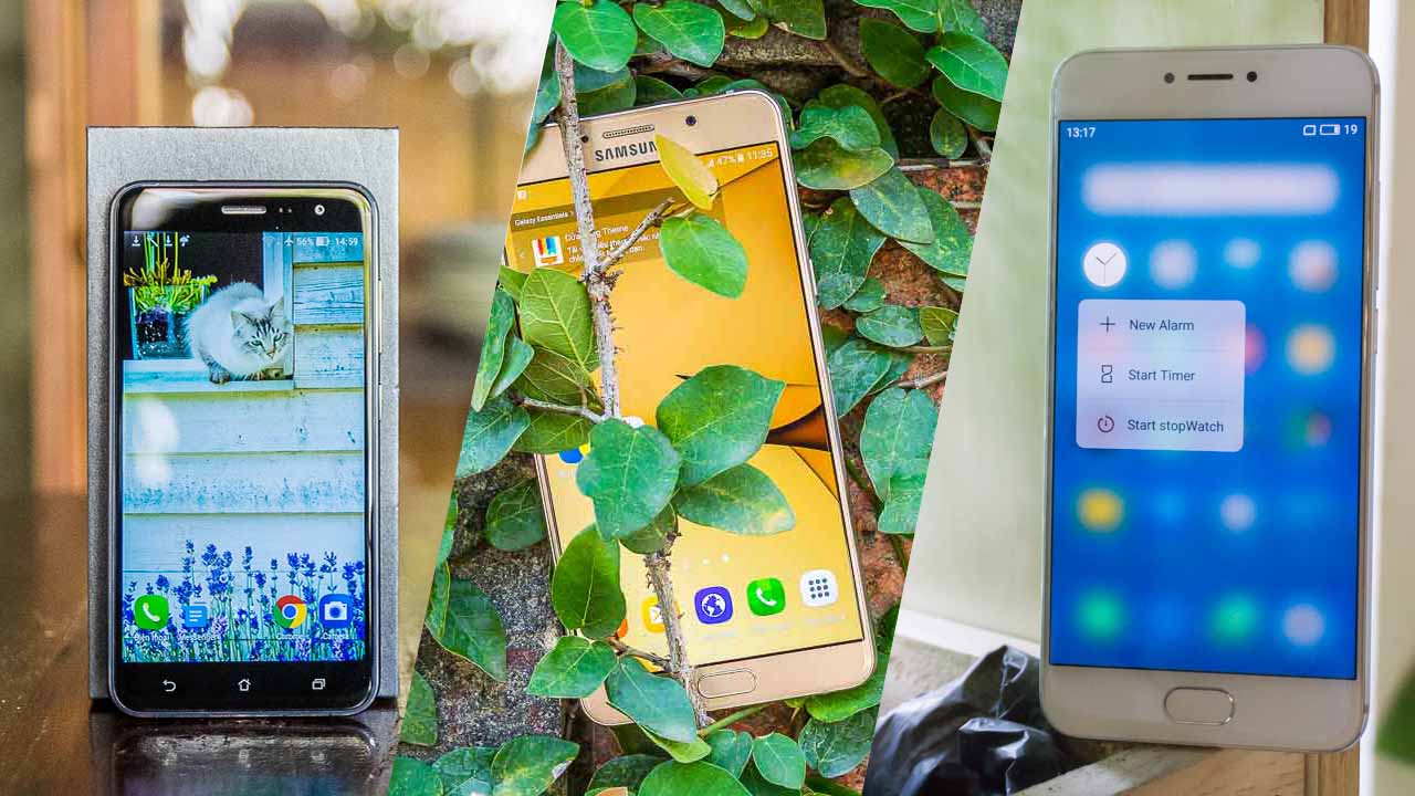 Zenfone 3 - Galaxy A9 Pro - Meizu Pro 6