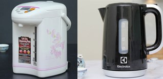 Nên chọn mua bình đun siêu tốc hay bình thuỷ điện