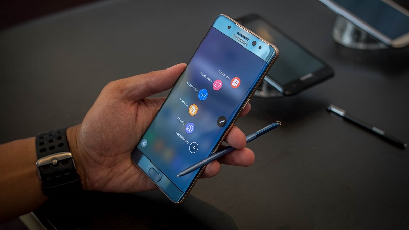 Galaxy Note 7 là smartphone có màn hình tốt nhất hiện nay