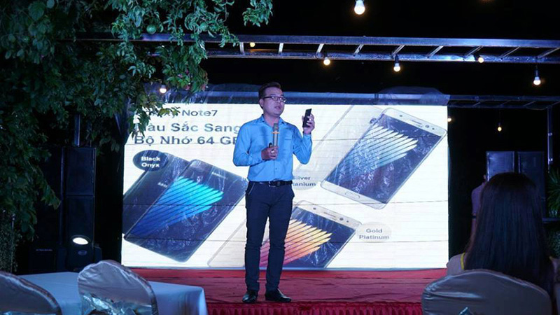 Galaxy Note 7 ra mắt tại Cần Thơ