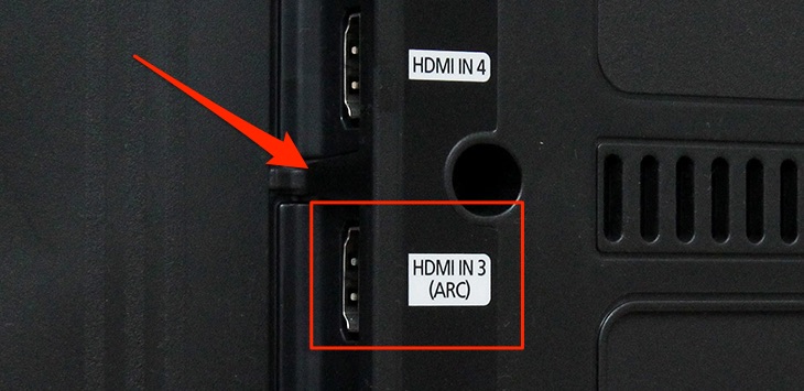Cổng HDMI (ARC) trên tivi