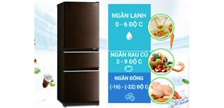 Vì sao nên chọn tủ lạnh 3 ngăn riêng biệt từ Mitsubishi Electric