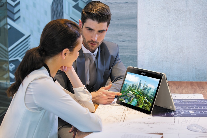 ZenBook Flip UX360: dòng ZenBook đầu tiên có khả năng xoay gập 360° về VN