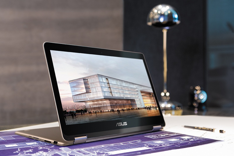 ZenBook Flip UX360: dòng ZenBook đầu tiên có khả năng xoay gập 360° về VN