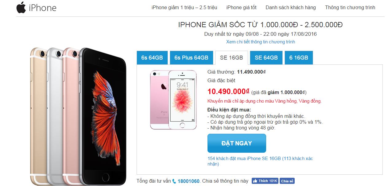 iPhone giam gia iPhone giam gia