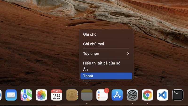 Tắt ứng dụng không sử dụng