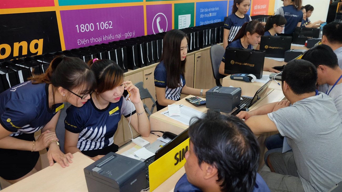 Thế giới di động chính thức mở bán Galaxy Note 7 trên toàn hệ thống