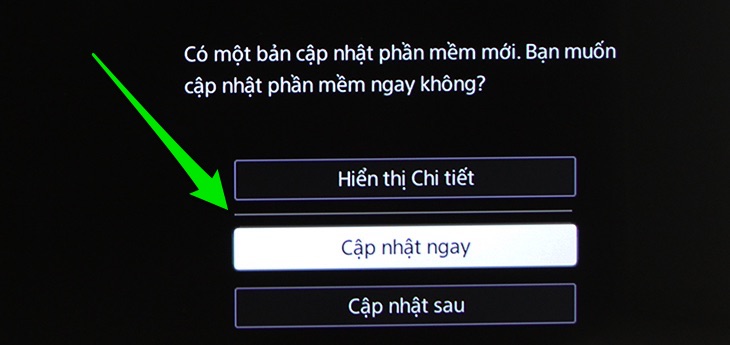 Chọn Cập nhật ngay