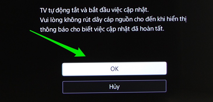 Chọn OK