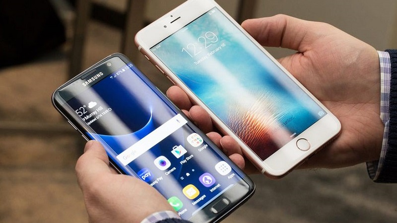 Samsung Galaxy S7 Edge và iPhone 6s