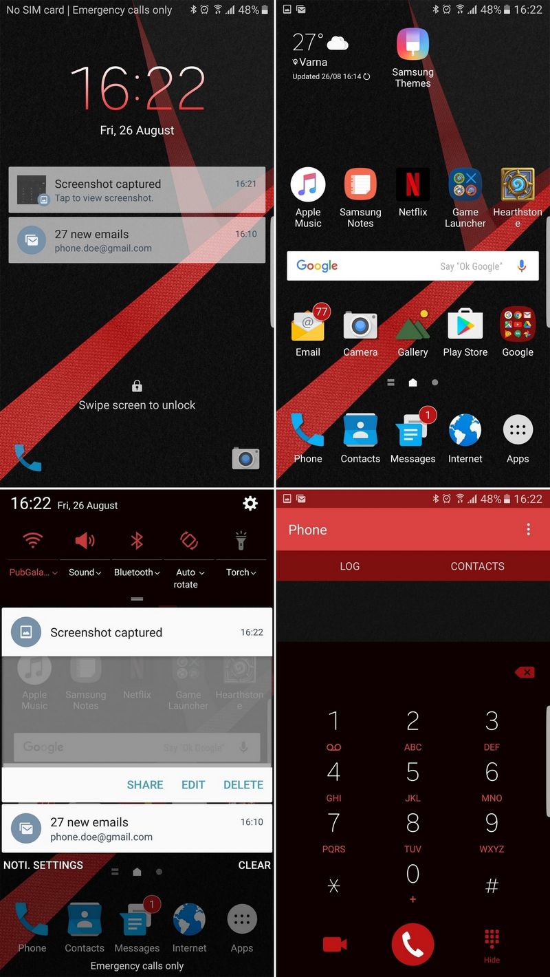 14 Theme Đẹp Nhất Dành Cho Galaxy Note 7
