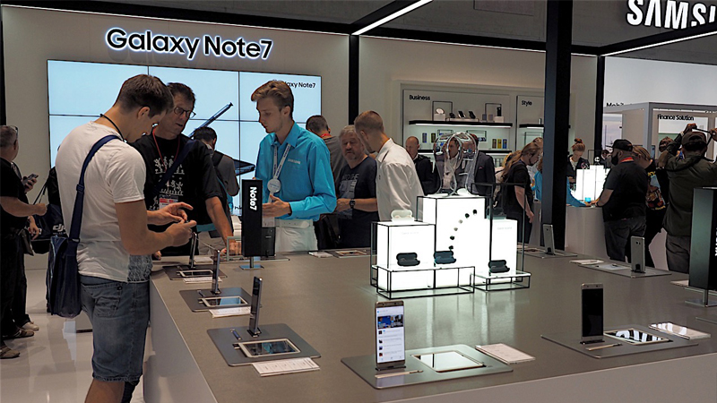 Samsung với Galaxy Note 7 tại IFA