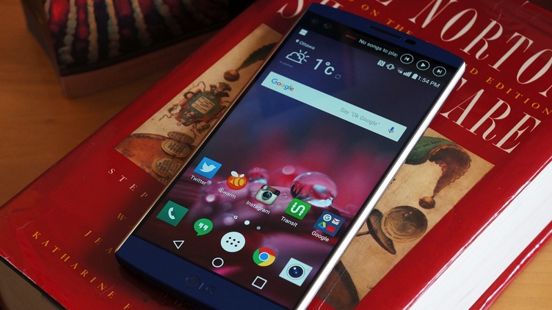 LG V20 không có thiết kế hoàn toàn là mô đun nhưng cũng rất thú vị