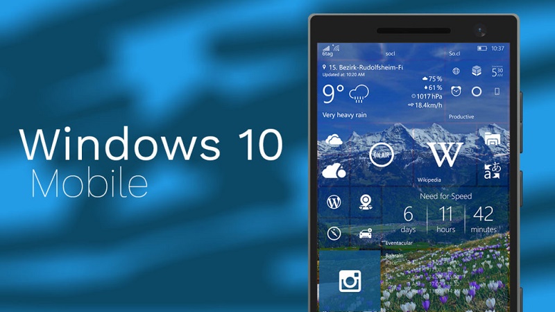 Xuất hiện bản cập nhật Windows 10 Mobile Anniversary mới Xuất hiện bản cập nhật Windows 10 Mobile Anniversary mới