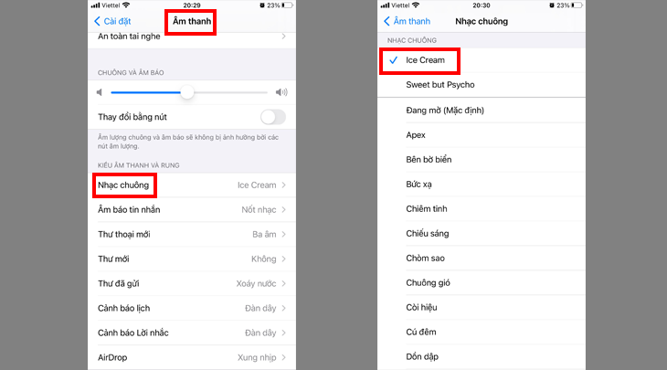 Cài nhạc chuông bằng phần mềm iTunes trên điện thoại iPhone