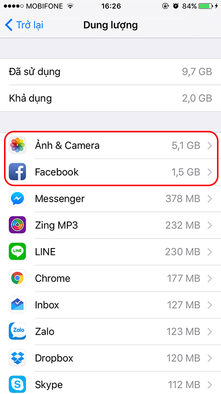 Cách kiểm tra dung lượng còn trống trên iPhone chính xác nhất