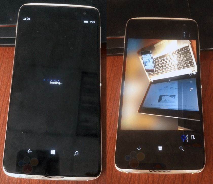 Hàng khủng Alcatel Idol 4 Pro chạy W10M xuất hiện thực tế