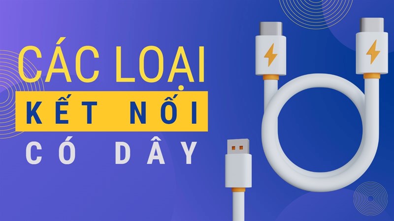 Các loại kết nối có dây