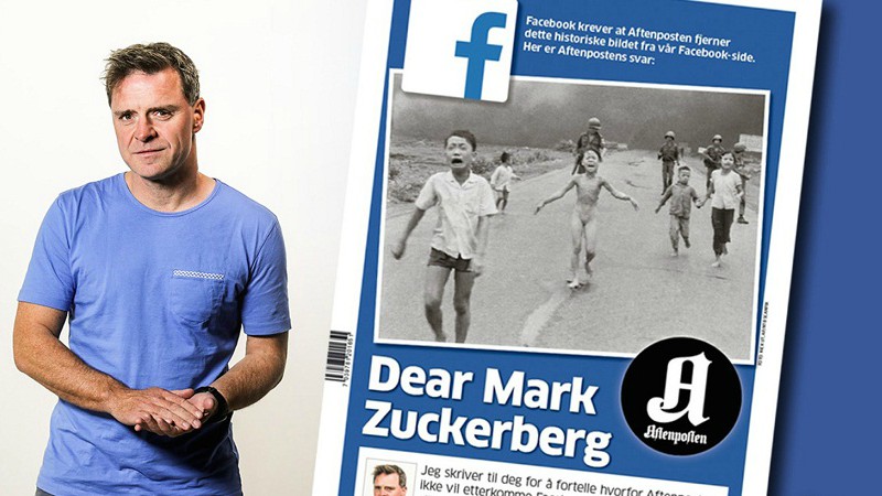 Faceook khôi phục lại hình ảnh “Em bé Napalm”