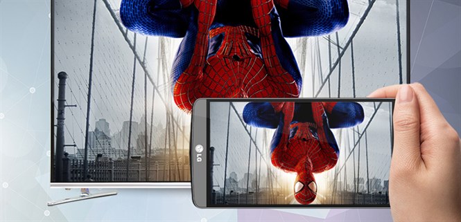 Cách chiếu màn hình điện thoại lên Smart tivi Skyworth 2016