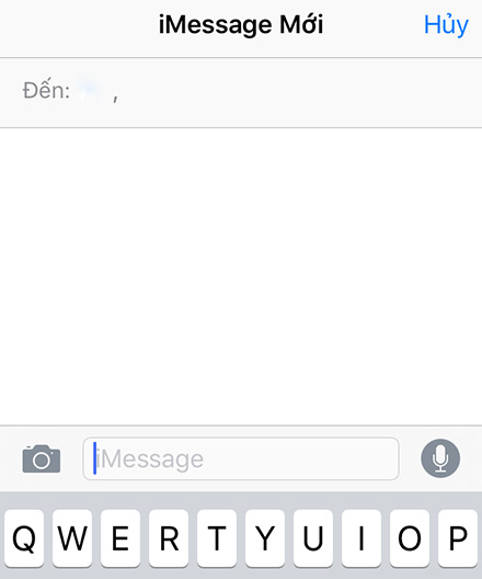 Bắt đầu nhắn tin iMessage nào