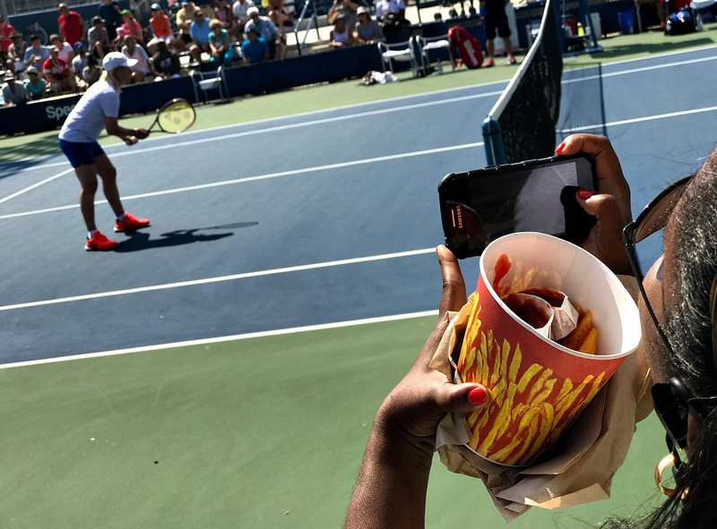 Ảnh chụp giải Tennis US Open bằng iPhone 7 Plus