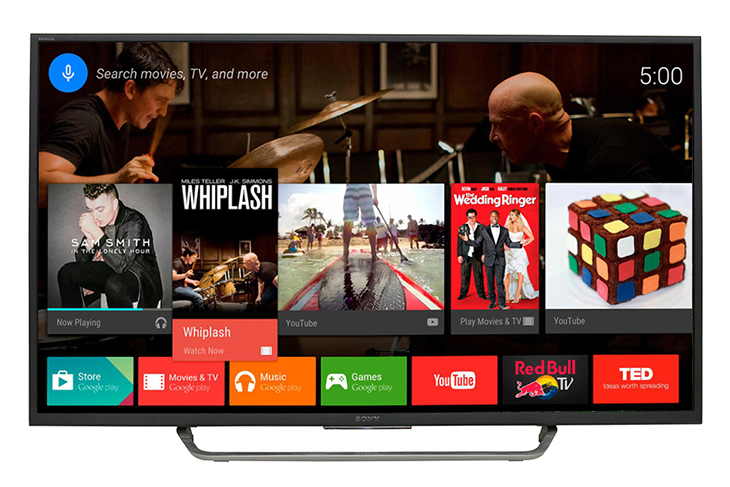 Giao diện Android trên Smart tivi Sony Giao diện Android trên Smart tivi Sony