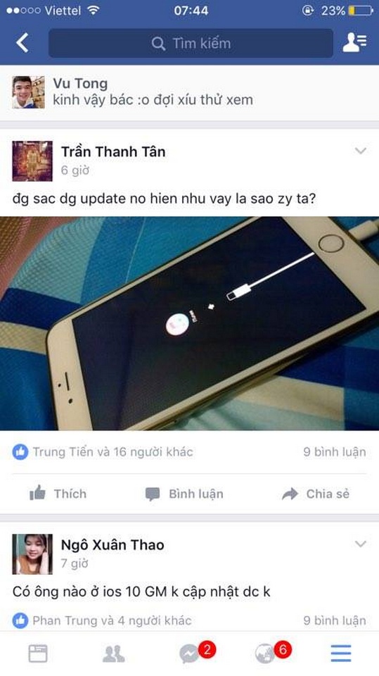 Cập nhật iOS 10 khiến nhiều iPhone, iPad thành cục gạch và đây là cách khắc phục Cập nhật iOS 10 khiến nhiều iPhone, iPad thành cục gạch và đây là cách khắc phục