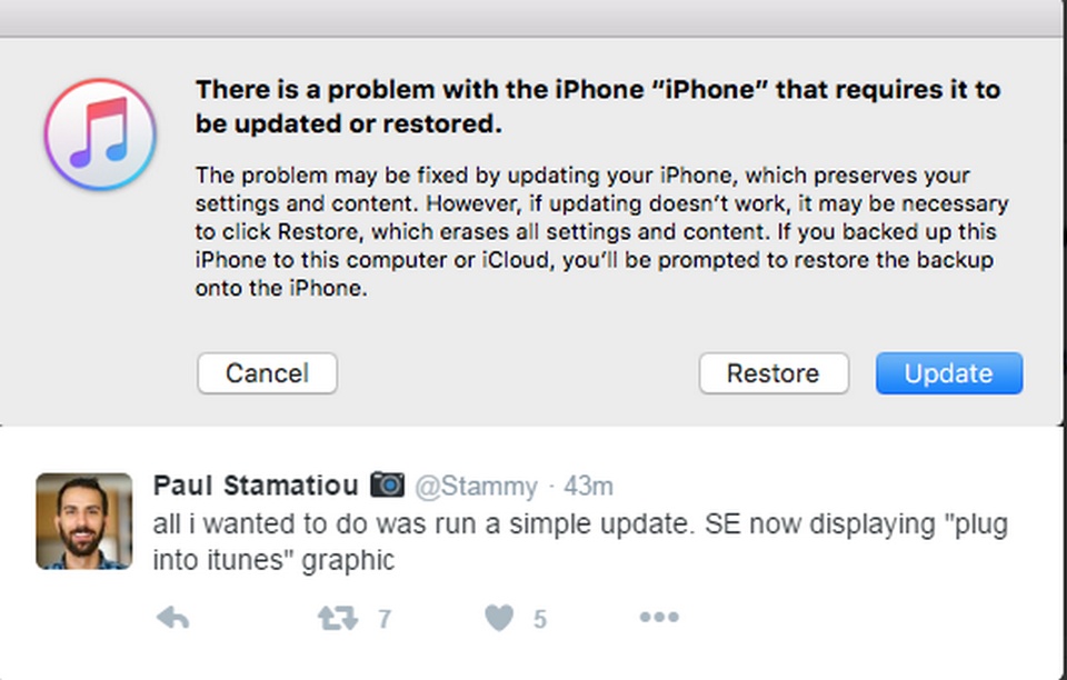 Cập nhật iOS 10 khiến nhiều iPhone, iPad thành cục gạch và đây là cách khắc phục Cập nhật iOS 10 khiến nhiều iPhone, iPad thành cục gạch và đây là cách khắc phục