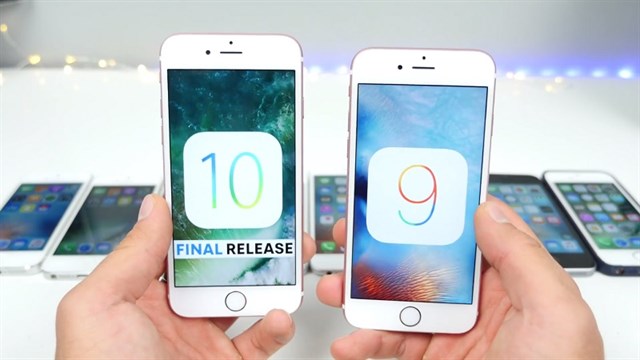 [Video] iOS 10 đấu tốc độ với iOS 9.3.5 Ai nhanh hơn?