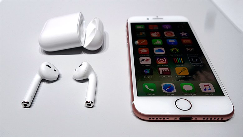 iPhone 7 và AirPods iPhone 7 và AirPods