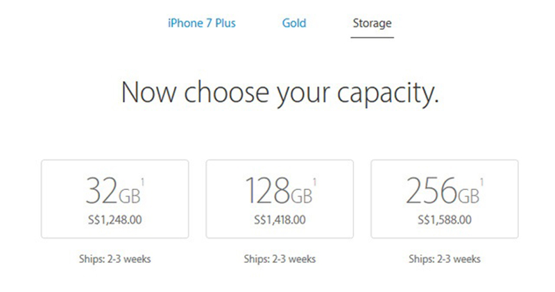 iPhone7_1 iPhone 7 giảm 300 ngàn đồng mỗi giờ tại chợ đen Singapore