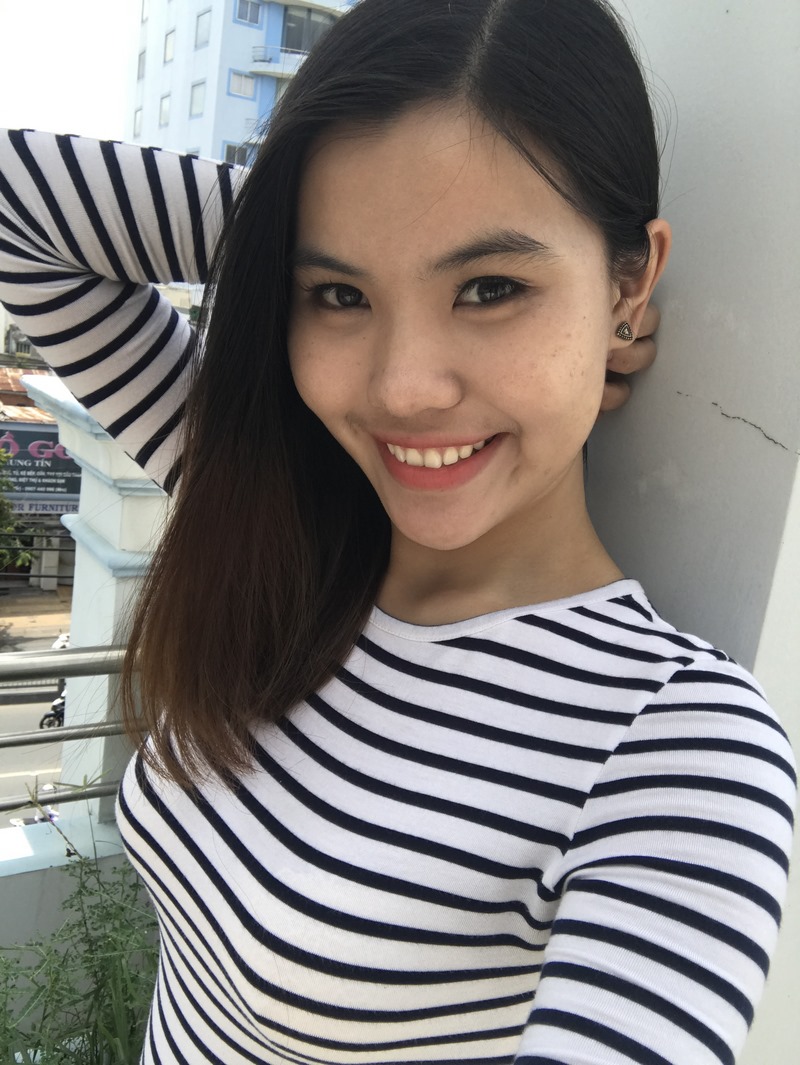 Hình ảnh selfie chụp từ camera 7 MP của iPhone 7 Plus