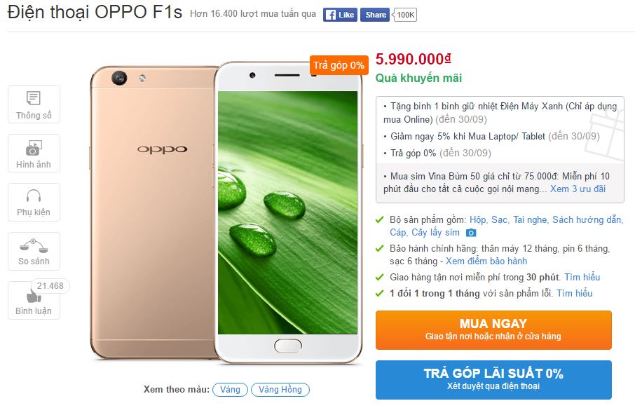 Chiếc smartphone bán chạy không có đối thủ trong tuần qua