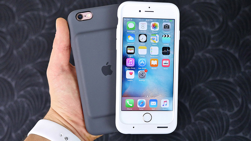 Ốp lưng kiêm sạc dự phòng cho iPhone 7 của Apple có dung lượng cao hơn