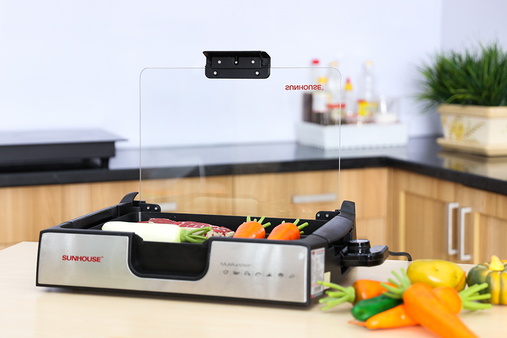 8 lý do nên mua bếp nướng điện để sử dụng trong gia đình > Bếp nướng điện phù hợp với mọi không gian trong nhà