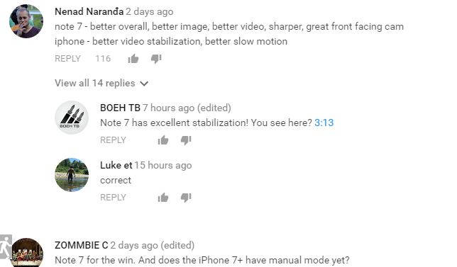 iPhone 7 Plus đọ khả năng quay video 4K với Galaxy Note 7 iPhone 7 Plus đọ khả năng quay video 4K với Galaxy Note 7