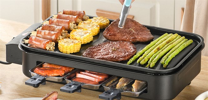 Sử dụng bếp nướng điện không khói đúng cách