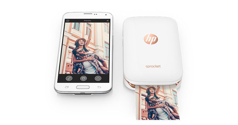 HP ra mắt máy in bỏ túi để in ảnh nhanh từ smartphone