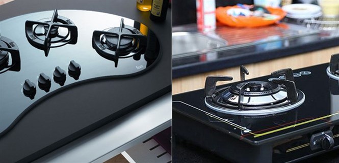 Nên mua bếp ga âm hay bếp ga dương?