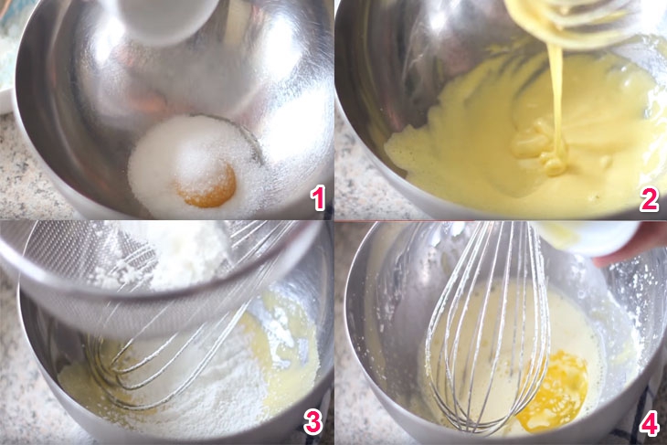 Bước 4 Làm sốt bánh Bông lan trứng muối bằng nồi cơm điện